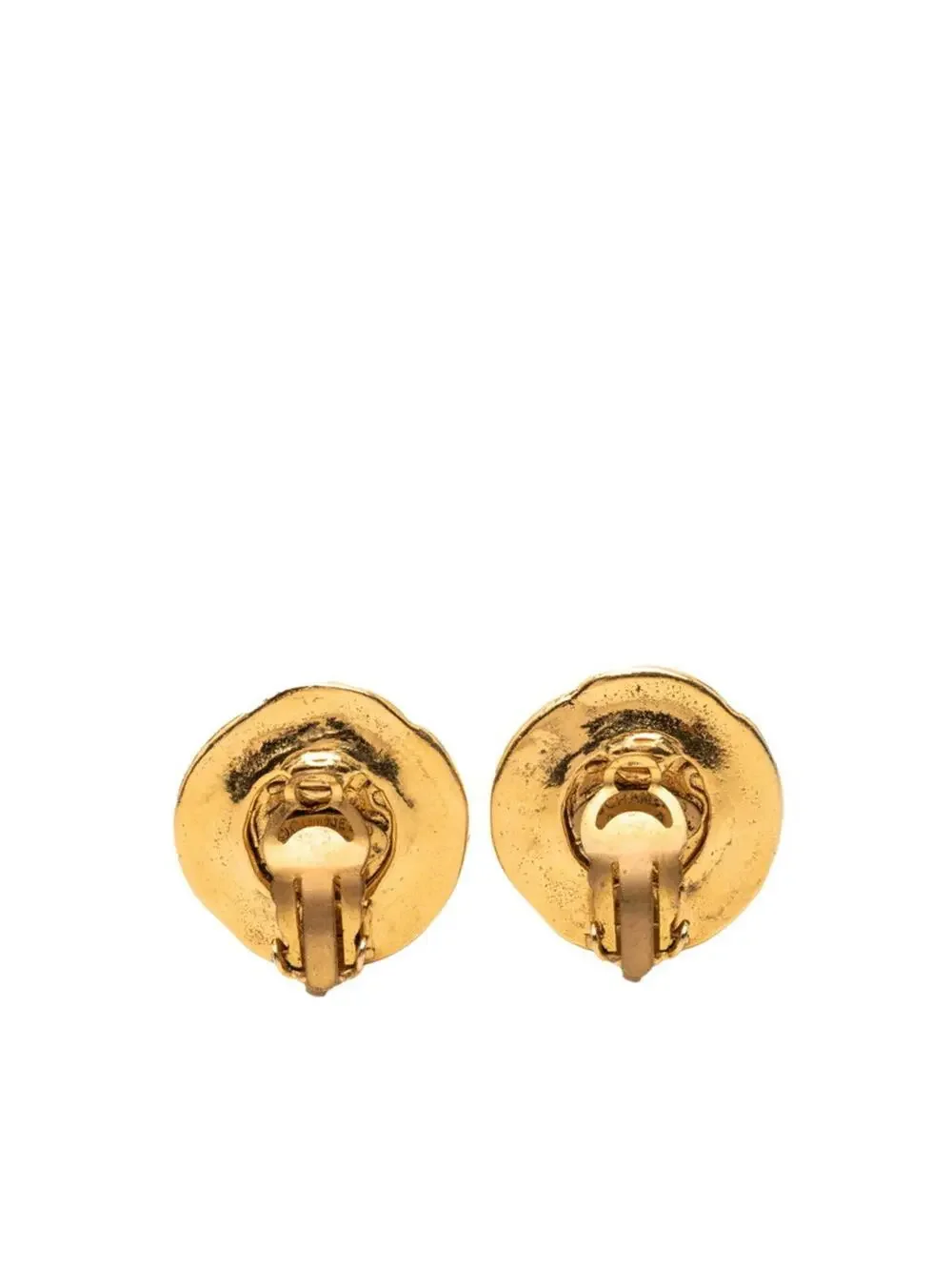 Chanel Cc Logo Clip-On Earrings Metal #246912C64B